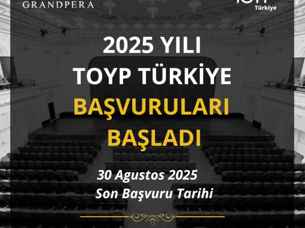 JCI Türkiye TOYP 31.Yıl Başvuruları Devam Ediyor!